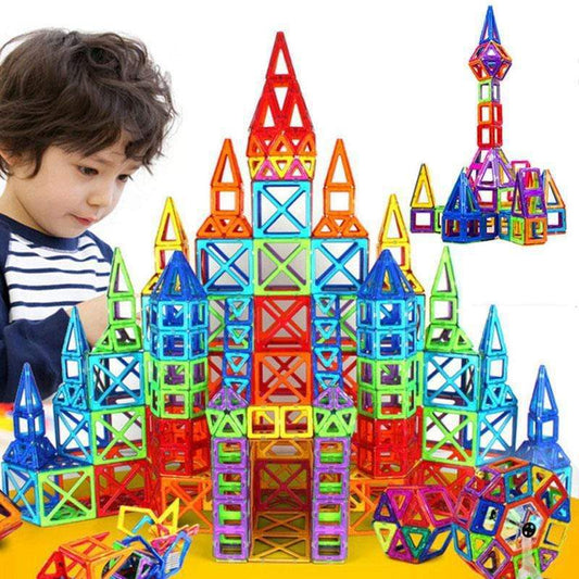 Magnetic Building Blocks Set – Kids Construction Toy