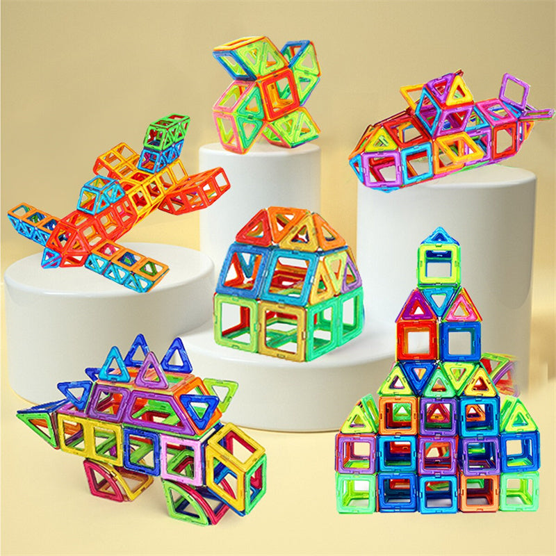 Magnetic Building Blocks Set – Kids Construction Toy