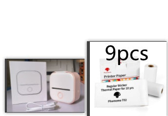 Portable Mini Bluetooth Thermal Label Printer – Inkless Printing