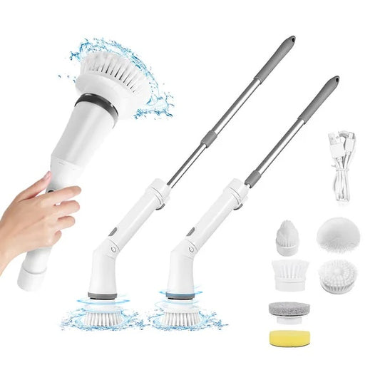 Hands-Free Bathroom Scrubber Brush