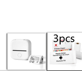 Portable Mini Bluetooth Thermal Label Printer – Inkless Printing