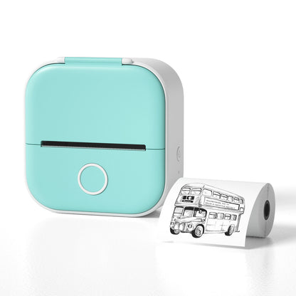 Portable Mini Bluetooth Thermal Label Printer – Inkless Printing