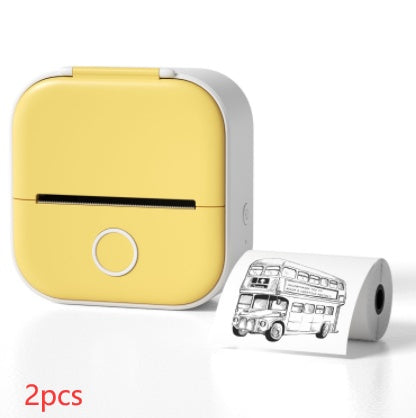 Portable Mini Bluetooth Thermal Label Printer – Inkless Printing