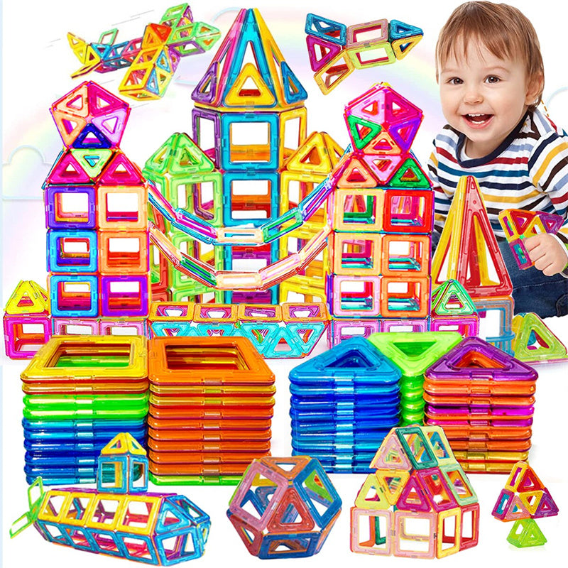 Magnetic Building Blocks Set – Kids Construction Toy