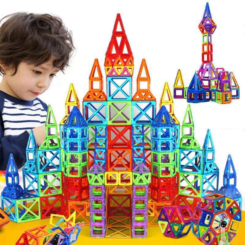 Magnetic Building Blocks Set – Kids Construction Toy