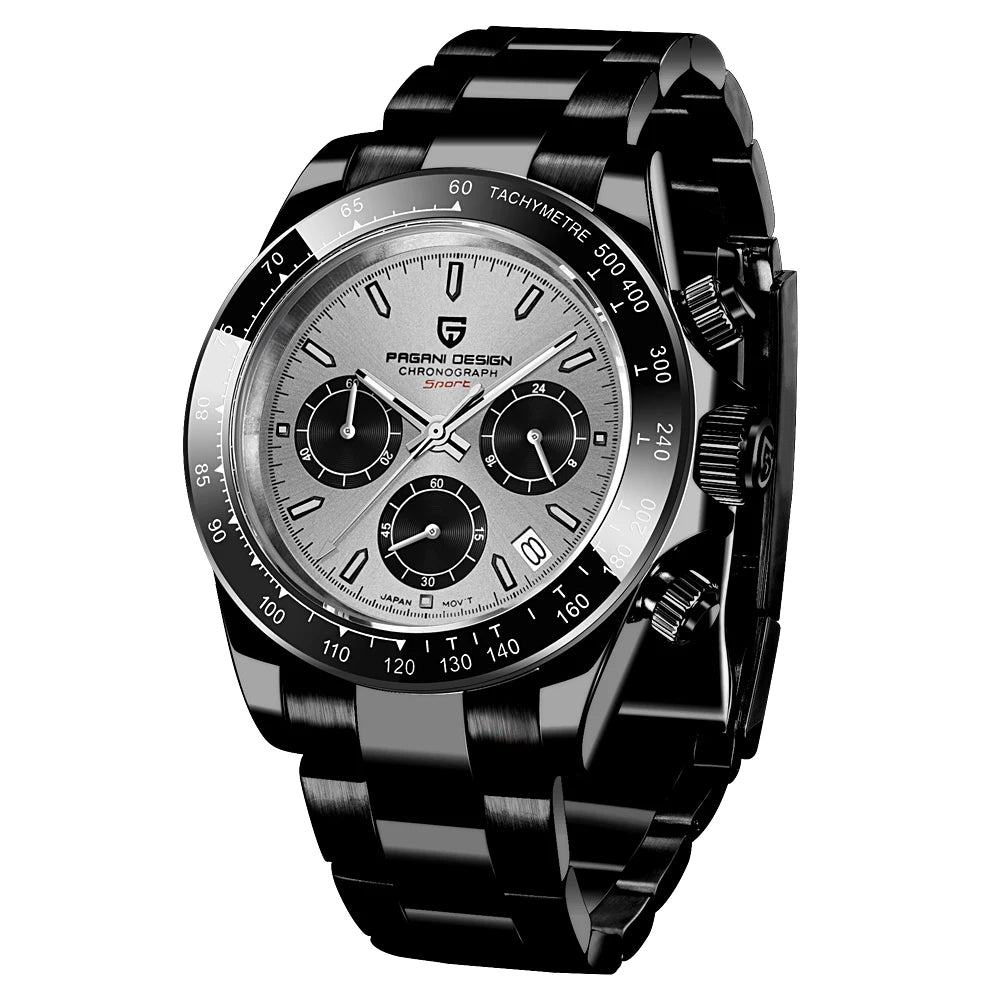 Pagani Design 1664 Chronograph Men's Watch – Sapphire Crystal, 10ATM
