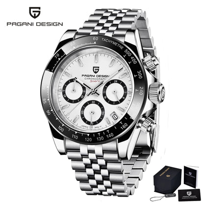 Pagani Design 1664 Chronograph Men's Watch – Sapphire Crystal, 10ATM