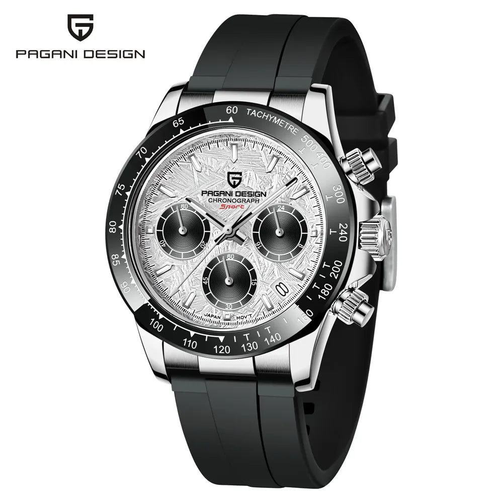 Pagani Design 1664 Chronograph Men's Watch – Sapphire Crystal, 10ATM