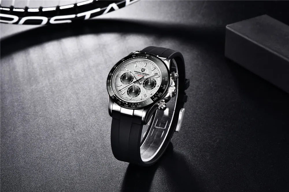 Pagani Design 1664 Chronograph Men's Watch – Sapphire Crystal, 10ATM