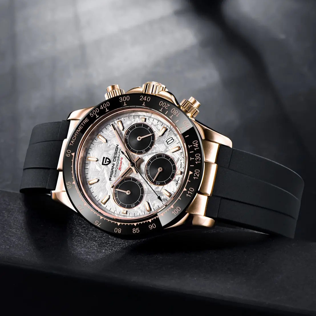 Pagani Design 1664 Chronograph Men's Watch – Sapphire Crystal, 10ATM