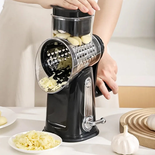 Multifunctional Vegetable Slicer & Grater with Suction Base