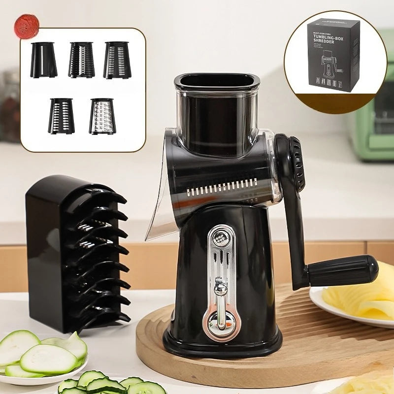Multifunctional Vegetable Slicer & Grater with Suction Base