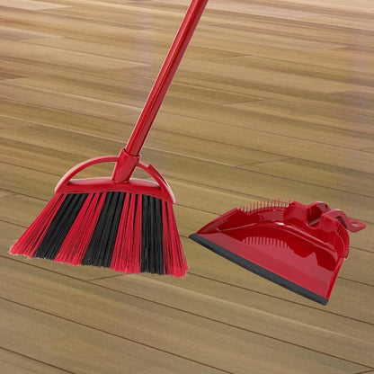 One Sweep Broom with Step-On Dustpan