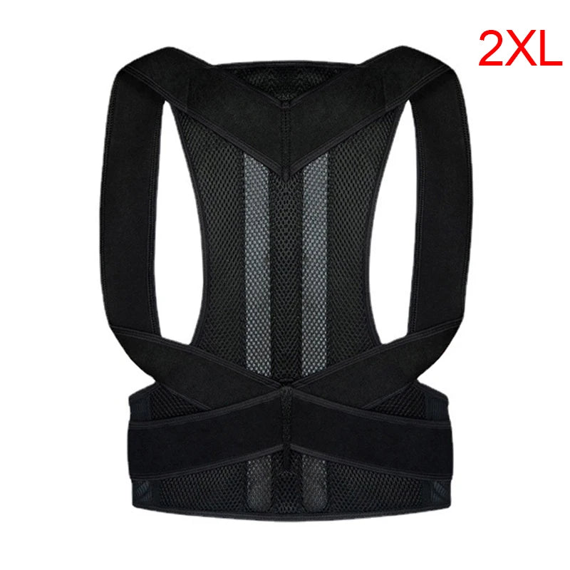 Adjustable Posture Corrector Brace – Unisex