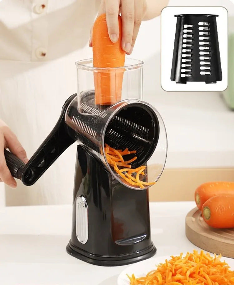 Multifunctional Vegetable Slicer & Grater with Suction Base