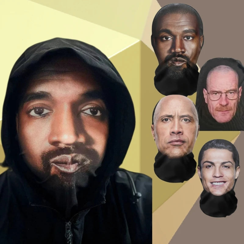 Full Face Mesh Horror Cosplay Mask