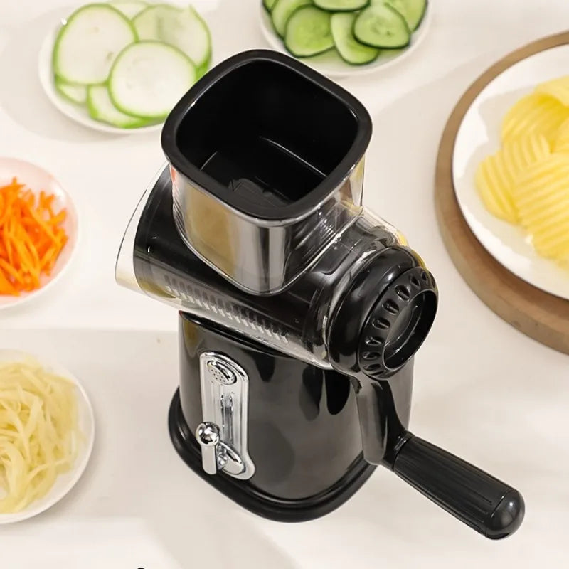 Multifunctional Vegetable Slicer & Grater with Suction Base
