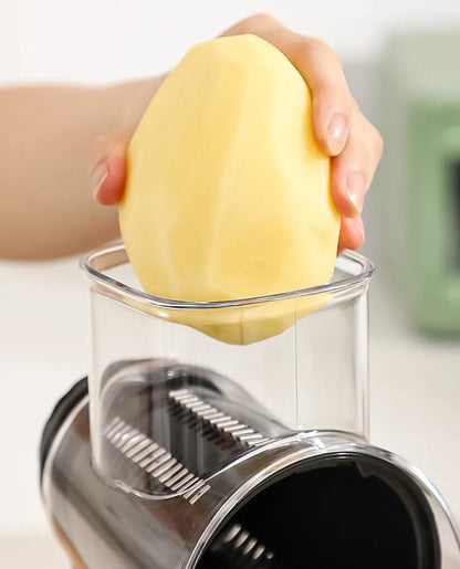 Multifunctional Vegetable Slicer & Grater with Suction Base
