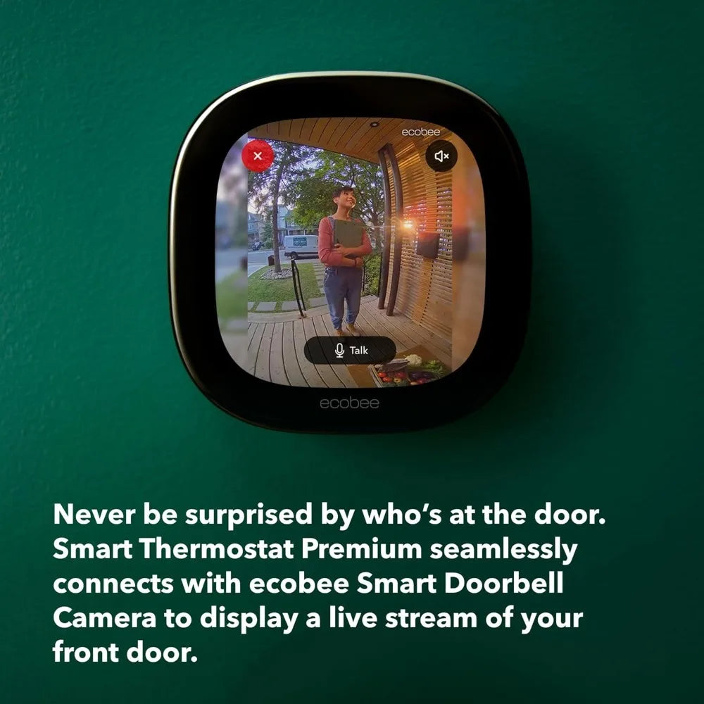 Smart WiFi Thermostat with Air Quality Sensor – Alexa & Google Compatible