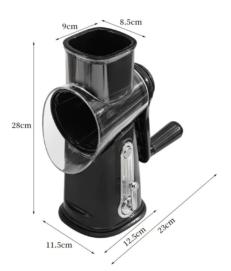 Multifunctional Vegetable Slicer & Grater with Suction Base