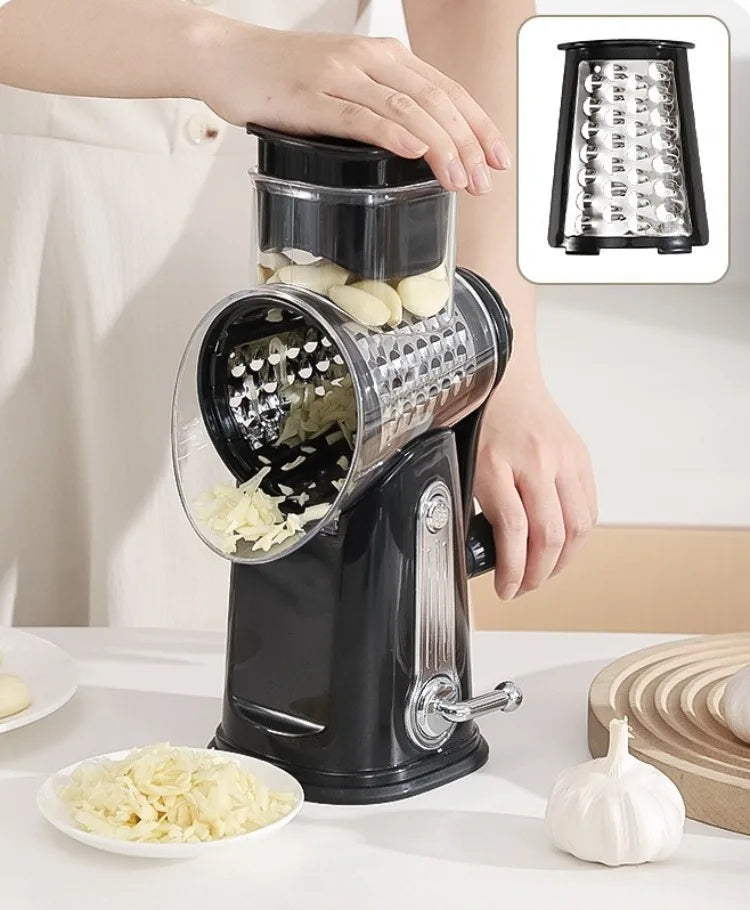 Multifunctional Vegetable Slicer & Grater with Suction Base