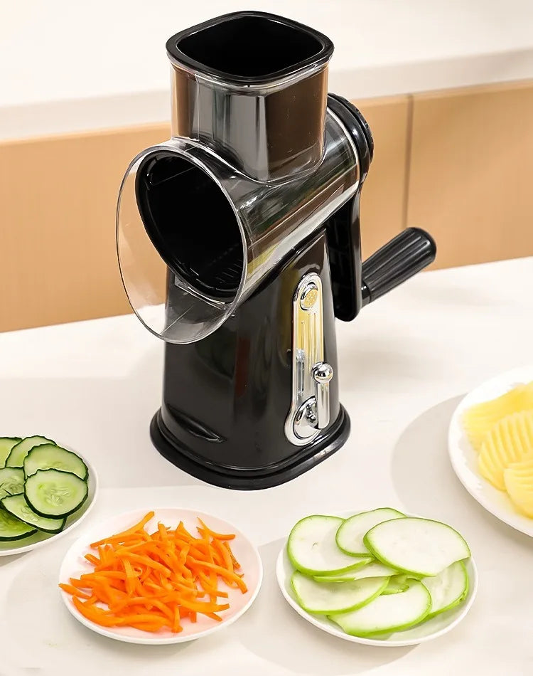 Multifunctional Vegetable Slicer & Grater with Suction Base