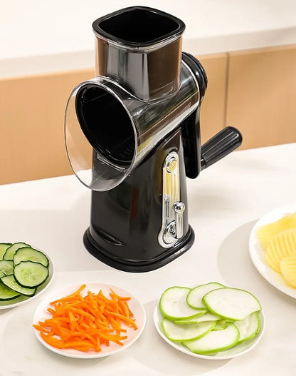 Multifunctional Vegetable Slicer & Grater with Suction Base