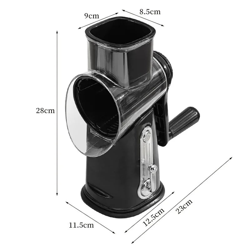 Multifunctional Vegetable Slicer & Grater with Suction Base