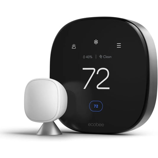Smart WiFi Thermostat with Air Quality Sensor – Alexa & Google Compatible