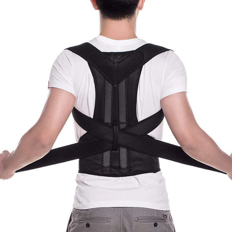 Adjustable Posture Corrector Brace – Unisex
