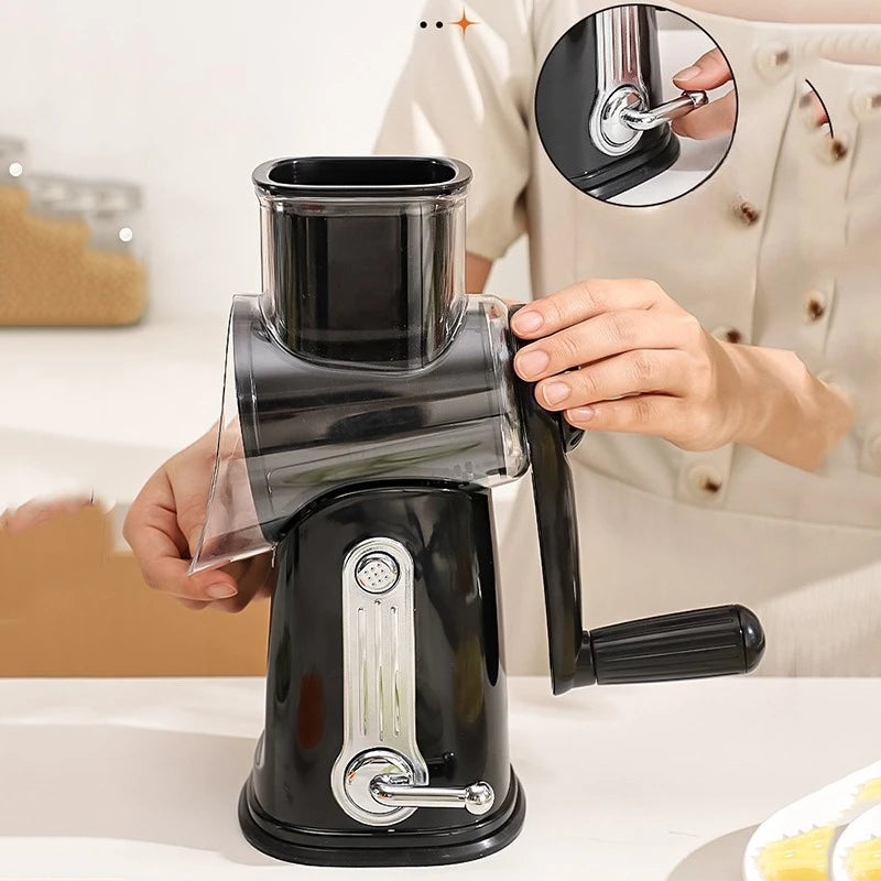 Multifunctional Vegetable Slicer & Grater with Suction Base