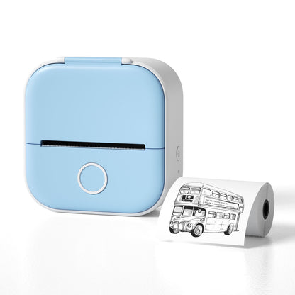 Portable Mini Bluetooth Thermal Label Printer – Inkless Printing