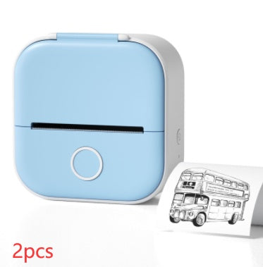 Portable Mini Bluetooth Thermal Label Printer – Inkless Printing
