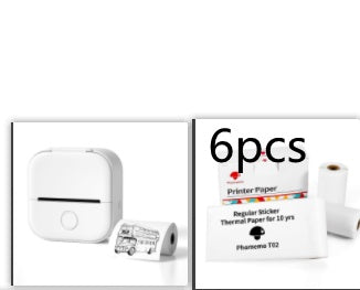 Portable Mini Bluetooth Thermal Label Printer – Inkless Printing