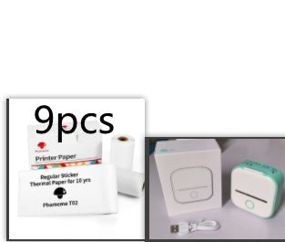 Portable Mini Bluetooth Thermal Label Printer – Inkless Printing