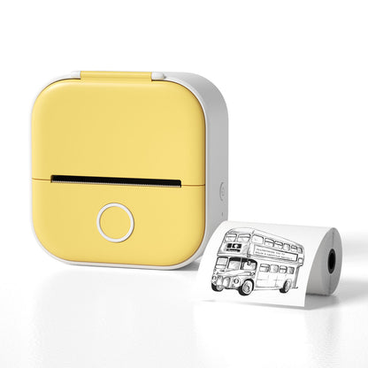 Portable Mini Bluetooth Thermal Label Printer – Inkless Printing