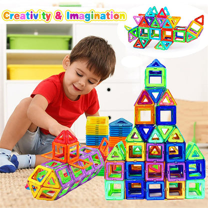 Magnetic Building Blocks Set – Kids Construction Toy
