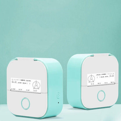 Portable Mini Bluetooth Thermal Label Printer – Inkless Printing