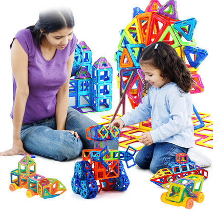 Magnetic Building Blocks Set – Kids Construction Toy